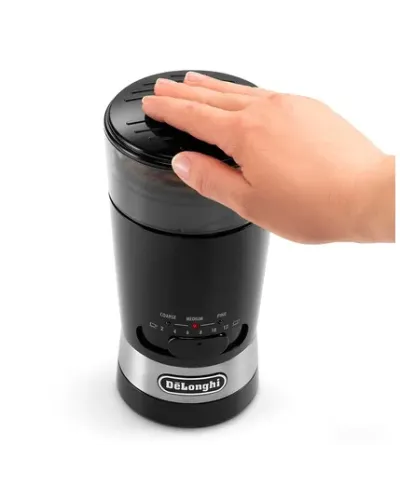 DeLonghi KG210 Qəhvəüyüdən 170W 90g 3 Səviyyəli Üyütmə Kompakt Grinder