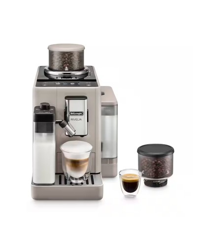 DeLonghi Rivelia EXAM440.55.B Qəhvə Maşını 19 Bar 1450W Dənli və Üyüdülmüş Smart İdarəetmə