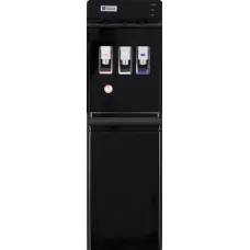 Silver 3 Kranlı Su Dispenseri 12L İsti və Soyuq Su Qara
