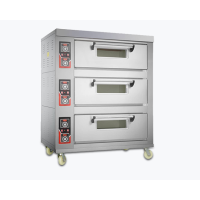 Çörək Bişirmə Fırını 3 Qat / 6 Lıq Elektrikli (Çin) – 220V