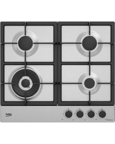 Beko HIML95225SXE Qazlı Bişirmə Paneli – 5 Gözlü, Gümüşü, Paslanmayan Polad, WOK