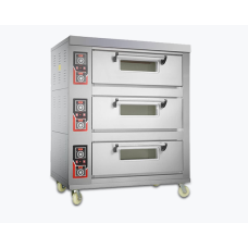 Çörək Bişirmə Fırını 3 Qat / 6 Lıq Elektrikli  – 220V