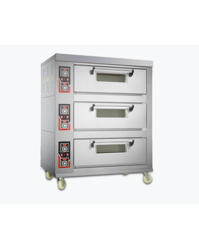 Çörək Bişirmə Fırını 3 Qat / 6 Lıq Elektrikli  – 220V