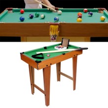 Masaüstü Bilyard Dəsti 70x60 sm – Həvəskarlar üçün Taxta Bilyard Masası