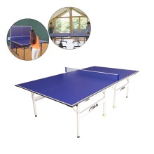 STIGA Stolüstü Tennis Masası – Qatlanan, Tənzimlənən Ayaqlar, MDF 15 mm