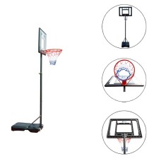 Divara Bərkidilən Basketbol Lövhəsi 136x80 sm – Polikarbonat, Polad Üzük ilə