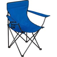 Portativ Çimərlik Kreslosu – Qatlanan, Nəfəsalan Mesh, Polad Çərçivə (Mavi)
