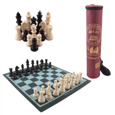STAR SCHOOL Chess Set Böyük Ölçü – Klassik Şahmat Dəsti