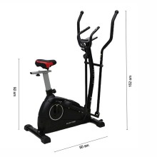 Elevate Şaquli İdman Velosipedi – Maqnitli Sistem, LCD Displey, Bluetooth