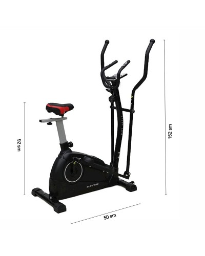 Elevate Şaquli İdman Velosipedi – Maqnitli Sistem, LCD Displey, Bluetooth