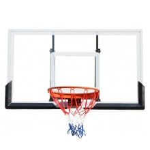 Divara Bərkidilən Basketbol Lövhəsi 136x80 sm – Polikarbonat, Polad Üzük ilə