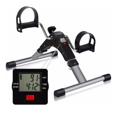 Мини велотренажёр OEM 9801A (F70) – складной педальный тренажёр с LCD