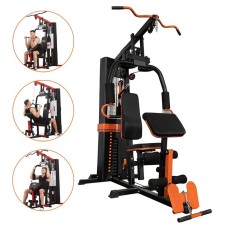 Multi Gym 3 Çoxfunksiyalı Trenajor – Ev üçün Professional 3 Stansiyalı Fitness Qurğusu