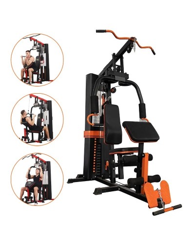 Multi Gym 3 Çoxfunksiyalı Trenajor – Ev üçün Professional 3 Stansiyalı Fitness Qurğusu