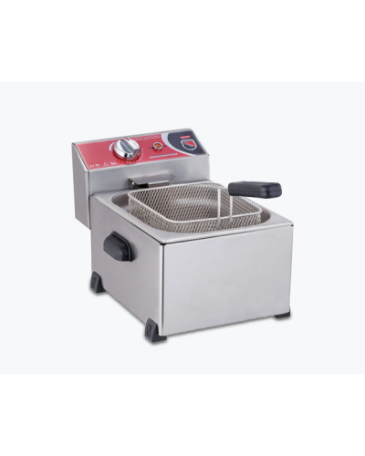 Elektrik Fritöz – 5 Litr, 3000W, Paslanmayan Polad