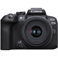 Canon Mirrorless Kamera EOS R10 + RF-S 18-45 IS STM SEE