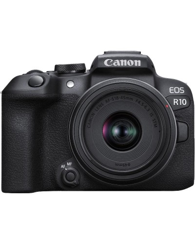 Canon Mirrorless Kamera EOS R10 + RF-S 18-45 IS STM SEE