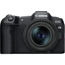 Canon DSLR Kamera EOS R8 + RF 24-50 IS STM Lens