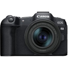 Canon DSLR Kamera EOS R8 + RF 24-50 IS STM Lens