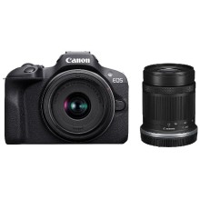 Canon DSLR Камера EOS R100 + Объективы RF-S 18-45 IS STM и RF-S 55-210 IS STM