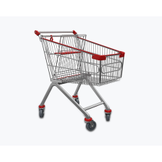 Market Arabası 100L – Böyük Tutumlu Supermarket Arabası