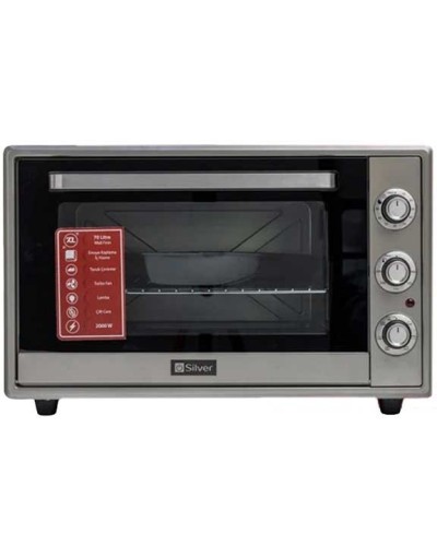 Silver SL-2070 Mikrodalğalı Soba 50L 1600W