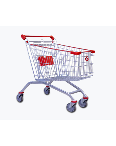 Market Arabası 180L – Böyük Tutumlu Supermarket Arabası