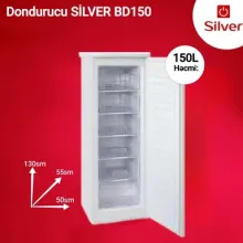 Silver BD 150-148 Dondurucu Şkaf 150L A++