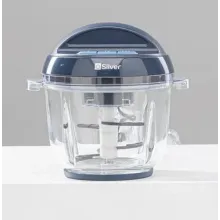 Silver SL-7311 Universal Doğrayıcı – 400W Şüşə Korpus