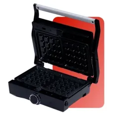 Silver SL-8139 Vafli və Tost Cihazı – 1000W Metal Korpus