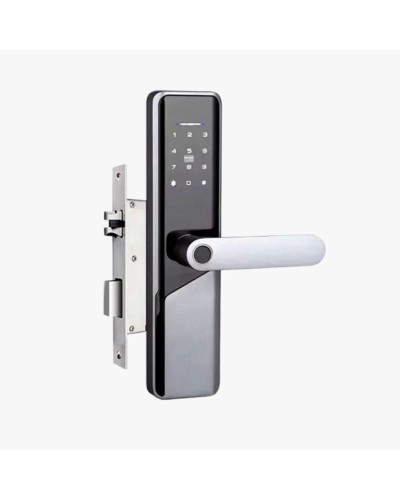 Smart Lock QL-S814 Ağıllı Qapı Kilidi – Barmaq İzi, Şifrəli Giriş və Mobil İdarəetmə