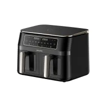 Tasti™ DZ30 Air Fryer – 11L Dual, 3000W, Buxar + 360° Cyclonic Heat, 8 Proqram, LED