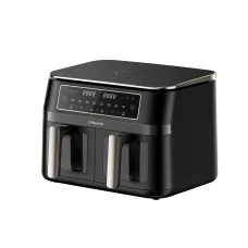 Tasti™ DZ30 Air Fryer – 11L Dual, 3000W, Buxar + 360° Cyclonic Heat, 8 Proqram, LED