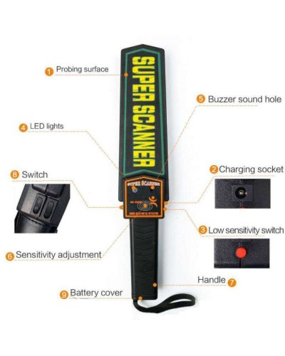 Metal Detektor ACM-303 – Peşəkar Metal Axtarış Cihazı