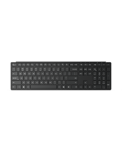 Klaviatura Lenovo Wireless Multi-Mode Pro Keyboard 6000 – Russian/Cyrillic, 2.4G + Bluetooth 5.3, Eclipse Black