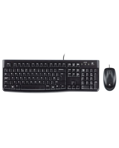 Logitech MK120 Wired Keyboard & Mouse Combo