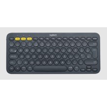 Klaviatura Logitech K380 Slim Multi-Device Bluetooth Keyboard – Russian Layout, Dark Grey