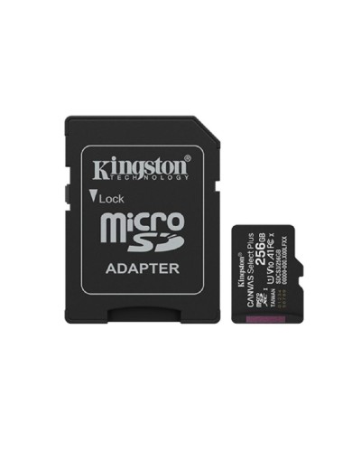 Kingston Canvas Select Plus Gen3 256GB microSDXC SDCS3/256GB 150MB/s  Yaddaş Kartı
