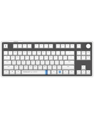 Klaviatura Lunacy Moonlight [g3ms Onyx] (LSPCK01) – White, TKL RGB