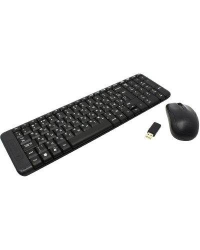 Logitech MK220 Беспроводной комплект клавиатура и мышь