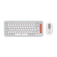 Logitech POP Icon Combo 920-013141 Беспроводной комплект клавиатура и мышь Off White