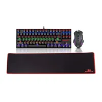 Redragon S116 Keyboard Mouse Mousepad Combo Gaming Dəsti