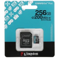 SD kart Kingston Canvas Go! Plus 256GB microSDXC G4 200R V30