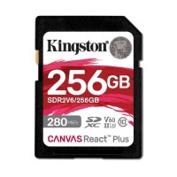 SD карта Kingston Canvas React Plus 256GB SDXC II V60