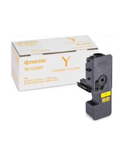 Kyocera TK-5230Y 1T02R9ANL0 Yellow Original Toner Kartrici 2200 Səhifə