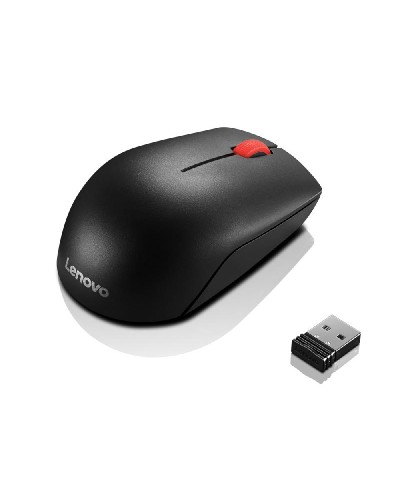 Lenovo Essential Compact Wireless Mouse – Black