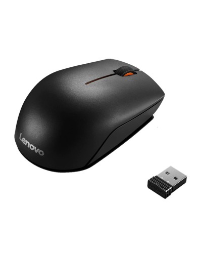 Lenovo 300 Wireless Mouse – Black