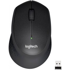 Logitech M330 Silent Plus 910-004909 Black Simsiz Səssiz Optik Mouse