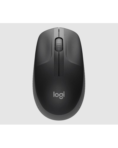 LOGITECH M190 Full-Size Wireless Mouse – Charcoal