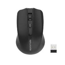 Promate Clix-8 Ergonomic Wireless Optical Mouse – Black
